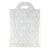 新款加厚透明塑料袋包装袋服装袋手提袋礼品袋购物袋子化妆品订做 透明白色蕾丝 20*25CM加厚
