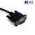 QC30R2适用于Q系列PLC编程电缆通讯数据下载线 RS232串口 6针 串口转接线