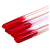 定制加长型50厘米1米1.5米2米3米玻璃棒红温度计工业用温度计 红水1米-30+100度(10支起发货)