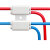 星期十 并线1-6平方双联 免断线分线器并线器多功能大功率分流器电线接线端子定制