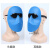 轻便烧电焊面罩屏焊工防烤脸头戴式氩弧焊帽子防护脸部简易蓝眼镜工业品 zxPC面罩*1+透明眼镜*1