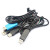 适用定制PL2303HX TA CH340G USB转TTL升级模块FT232下载刷机线USB转 PL-2303芯片版本(1条)