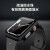 ONMROAD适用苹果手表保护壳膜套apple iwatch ultra2/se/s9/8/7/6/5钢化膜全屏防摔壳膜一体 S9/8/7-45mm 高光透明 S6/S5/S4/SE-44mm