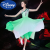 迪士尼（Disney）六一儿童新款现代舞连衣裙演出服女童纱裙古典舞蹈表演服装舞蹈裙 翠绿色 XXL成人