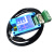 京仕蓝USB转RS232 485 422 TTL转换器CAN高速隔离DB9串口线抗扰防雷 UIC2201