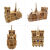 巴黎圣母院拼图立体3d模型高难度成人木质大型国外拼装建筑大教堂 巴黎圣母院+LED灯
