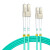 山泽(SAMZHE) 光纤跳线 工程电信级万兆LC-LC多模双芯OM4 低烟无卤环保光纤线 收发器尾纤 3米G4-LCLC03