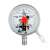 【大成】YNXC-100磁助式 全不锈钢耐震电接点压力表 轴向 油压表 -0.1-0.5MPA