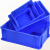 天成杰雅 塑料周转箱 加厚塑胶筐物料盒收纳箱零件储物盒 零件盒 个 300*200*87mm（蓝色）