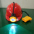 矿灯矿帽 安全帽帽灯安全帽橙色定做帽 矿用头盔煤矿可印字矿工矿 6A黄色