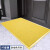 地毯入户门垫室外防滑商用地垫PVC丝圈防水脚垫环保金 柠檬黄[圈丝结构刮 120 x 250cm