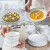 瓷魂 欧式碗碟套装家用陶瓷餐具套装盘子碗筷碗盘套装 如意56头