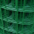 上陶鲸 荷兰网 铁丝网围栏 防护隔离网养殖建筑网栅栏绿色1米高 3厘米孔 18米长 1.8mm粗