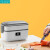 生活元素（LIFE ELEMENT）电热饭盒保温便当盒可插电预约加热上班族蒸煮热饭菜神器 F36 白色