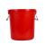 塑料大桶圆形家用大容量桶加厚超大号储水桶加厚带盖红桶发酵胶桶 50L蓝色