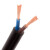 SHLNEN 黑色橡皮铜软电缆 塑铜双色线6mm² 单位：米