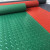 鸣固 牛津防滑地垫 加厚耐磨PVC橡胶地毯仓库走廊浴室塑胶垫 红色-宽2.5m长15m厚1.5mm