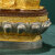 藏村 地藏王菩萨佛像摆件 藏传密宗供奉铜鎏金鎏银家用地藏佛像 15寸高约46cm