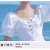 贝吉棋2024夏季新款短袖甜美设计感仙女小众气质小个子连衣裙收腰显廋裙 白色 XS 85以内