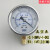 YN60耐震压力表真空负压油液压水气压1/4PTM14*1.5不锈钢抗震径向 真空-0.1-0MPA（螺纹1/4PT)