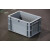 2316灰色蓝色加高小物流箱汽配专用箱300×200×175 灰色