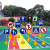 幼儿园户外体育活动器械 儿童交通标志牌 模拟交通规则场景玩具 21件套