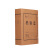 庄太太 牛皮纸文件盒档案盒资料盒文件考试收纳盒【无酸款 侧宽5cm-10个装】ZTT0640