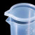 比鹤迖 BHD-6704 实验室塑料量杯 直柄烧杯(带盖)5000ml 1个