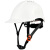 新款碳纤维纹路工地防砸安全帽ABS工业工程防护头盔男新国标印字 亚黑+反光板+电镀镜