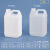 小酒桶密封涂料5升香精化工桶消毒液1-10L消毒水塑料桶 1加仑 半透明色