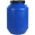承琉塑料桶圆桶沤肥发酵桶废液桶食品级密封桶涂料桶实验室化工桶50升 60升蓝圆超厚款   4.5斤