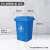 TBTPC轮带盖大垃圾桶大号商用餐饮环卫户外垃圾分类箱厨房定 绿色50升(无轮，投放标识)送1卷80x100