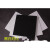 黑色矿棉板穿孔供应影院吊顶600*600黑色硅酸钙板吸音天花玻纤 60.3*60.3*14mm黑色平板