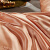 百年六合双面真丝四件套100%桑蚕丝水洗裸睡丝绸床品套件宽幅尺寸可订制 粉色心语 1.5米床单款：被套200x230cm