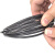 得豫工品 304不锈钢绳 黑色包塑包胶钢丝绳 包胶不锈钢丝绳 黑色包塑6mm（7*19） 一米价 