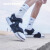 SKECHERS斯凯奇凉鞋厚底夏男士运动沙滩鞋魔术贴软底轻便鞋户外穿 两段绊带款-灰褐色/黑色/TPBK 39.5