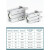 SMC型气动手指气缸mhz2-16d小型平行气爪夹具10D/20d/25d/32d/40d MHZ2-40D精品