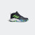 adidas OWNTHEGAME团队款中帮实战篮球鞋男女小童儿童阿迪达斯 藏青色/荧光绿 28.5(170mm)