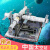 航天3d立体拼图 中国太空站飞机火箭星际空间站纸拼装模型玩具男孩 4片大板航天飞机