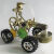 斯特林发动机小汽车蒸汽车物理实验科普科学小制作小发明玩具模型 防风发电车