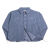 奈代鱼美式复古铁路衬衫重磅阿美咔叽衬衣美式复古阿美咔叽衬衫铁路竖条 蓝白条纹 XL