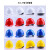 戴安DA-Y防砸帽 电力安装 工地施工头盔 供电公司 南方电网安全帽 红色DA-T 不加近电预警器