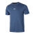 阿迪达斯 （adidas）男装 2024夏季新款修身健身运动短袖跑步训练透气快干圆领T恤 IS3741 S