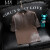 LEEQPOUT潮牌 短袖T恤男士 夏季新款韩版时尚圆领半袖小衫个性潮流HKTX220 黑色 M100-140斤