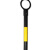得豫工品 伸缩杆 路锥固定连接杆 PVC警示杆 方头2米黄黑连接杆 固定款 单位：个
