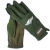 骁尉飞行员触屏手套户外通用飞行表演队标手套可触屏防滑手套军绿通航手套 军绿色  XL
