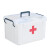 兰诗（LAUTEE）SY3012 样品收纳箱 多功能收纳盒零件箱便携式塑料药箱 试剂箱整理箱存放箱 大号