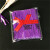 洛港 8厘米紫色（760根——800根） 捆绑丝烘焙包装扎绳铁丝扎带封口绳食品礼品扎口线金属扎丝