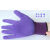 新吉星l309紫色舒适防滑耐磨透气乳胶发泡劳保手套男女士工作薄款 12双星宇L578紫色 S