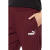 彪马（PUMA）女士运动裤Essentials 抓绒裤时尚舒适松紧慢跑裤日常透气休闲裤 Aubergine L